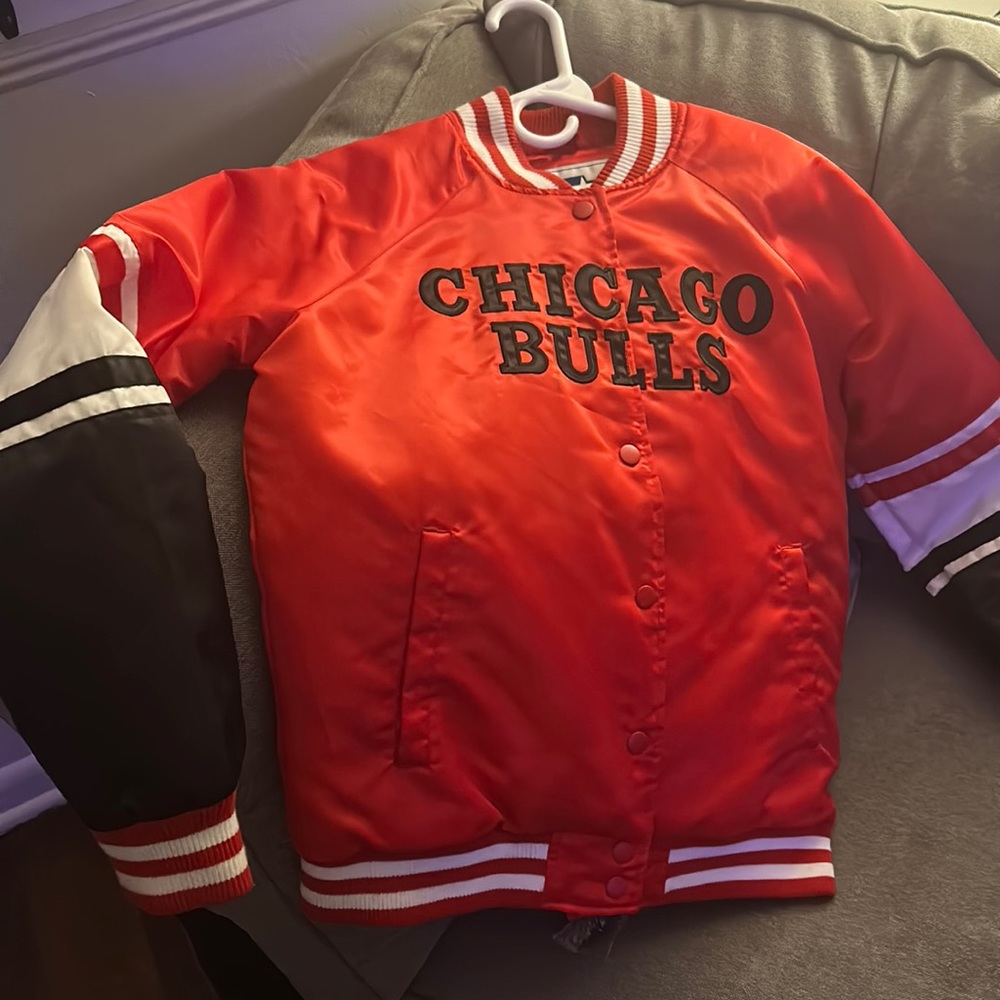 Womens starter jacket “Chicago Bulls”